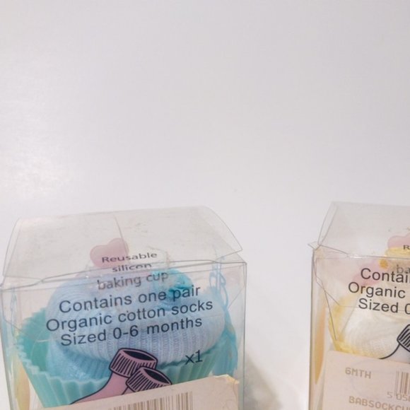 Baby Blooms Organic Cotton Baby Socks RARE - Picture 6 of 6